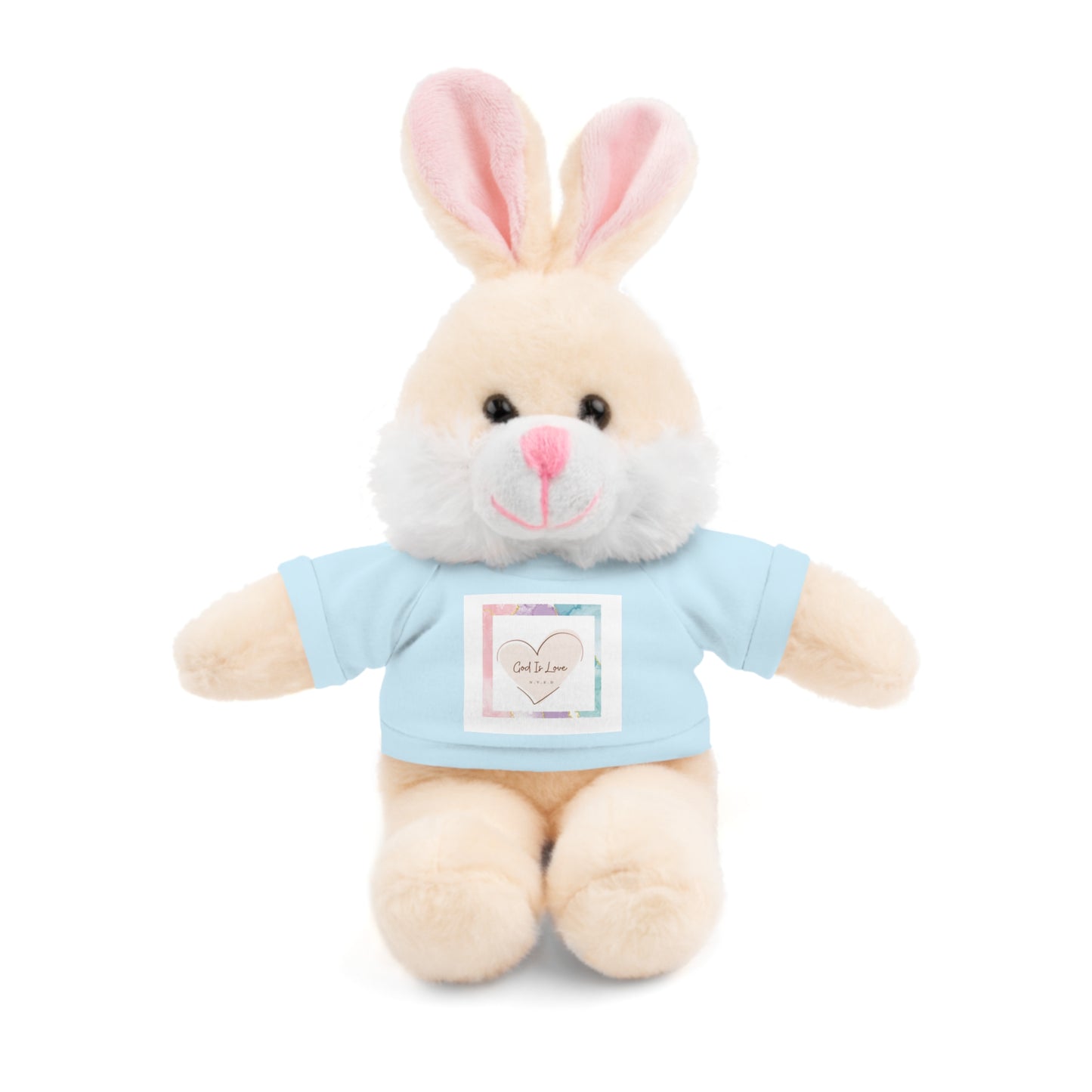 God is Love Stuffed Animals with Tee