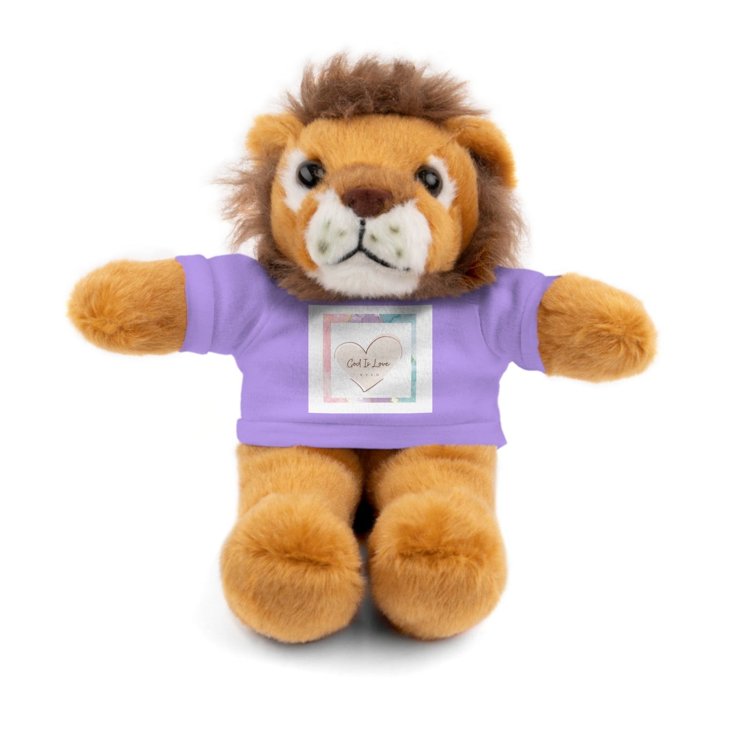 God is Love Stuffed Animals with Tee