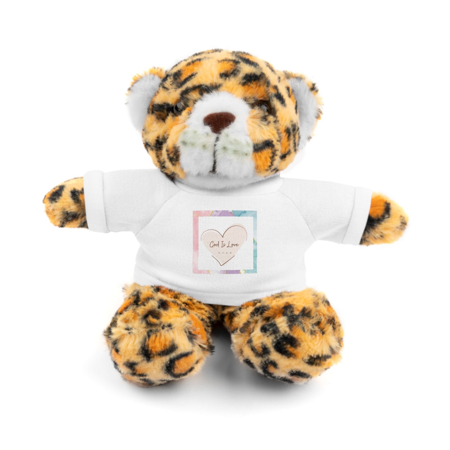 God is Love Stuffed Animals with Tee