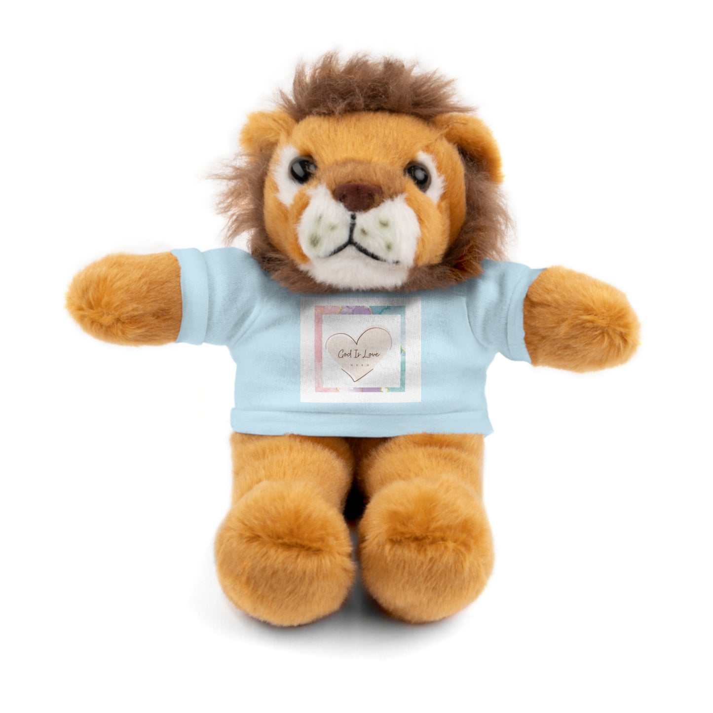 God is Love Stuffed Animals with Tee