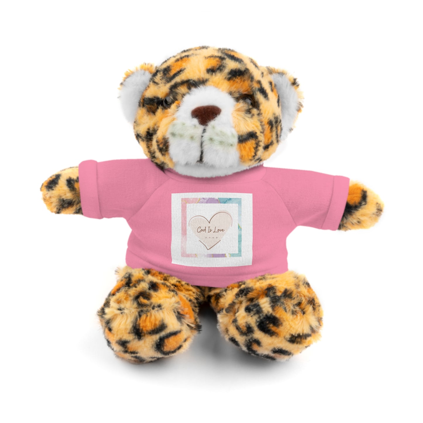 God is Love Stuffed Animals with Tee