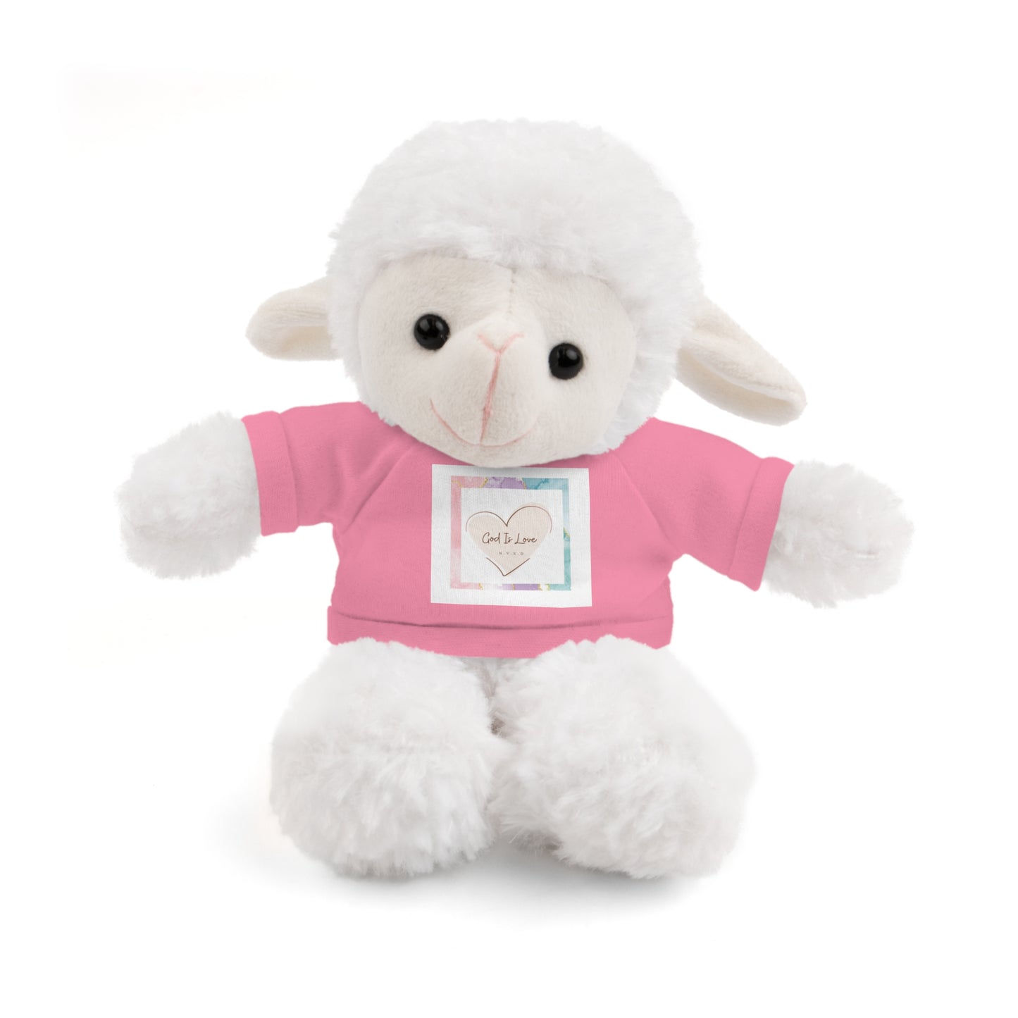 God is Love Stuffed Animals with Tee