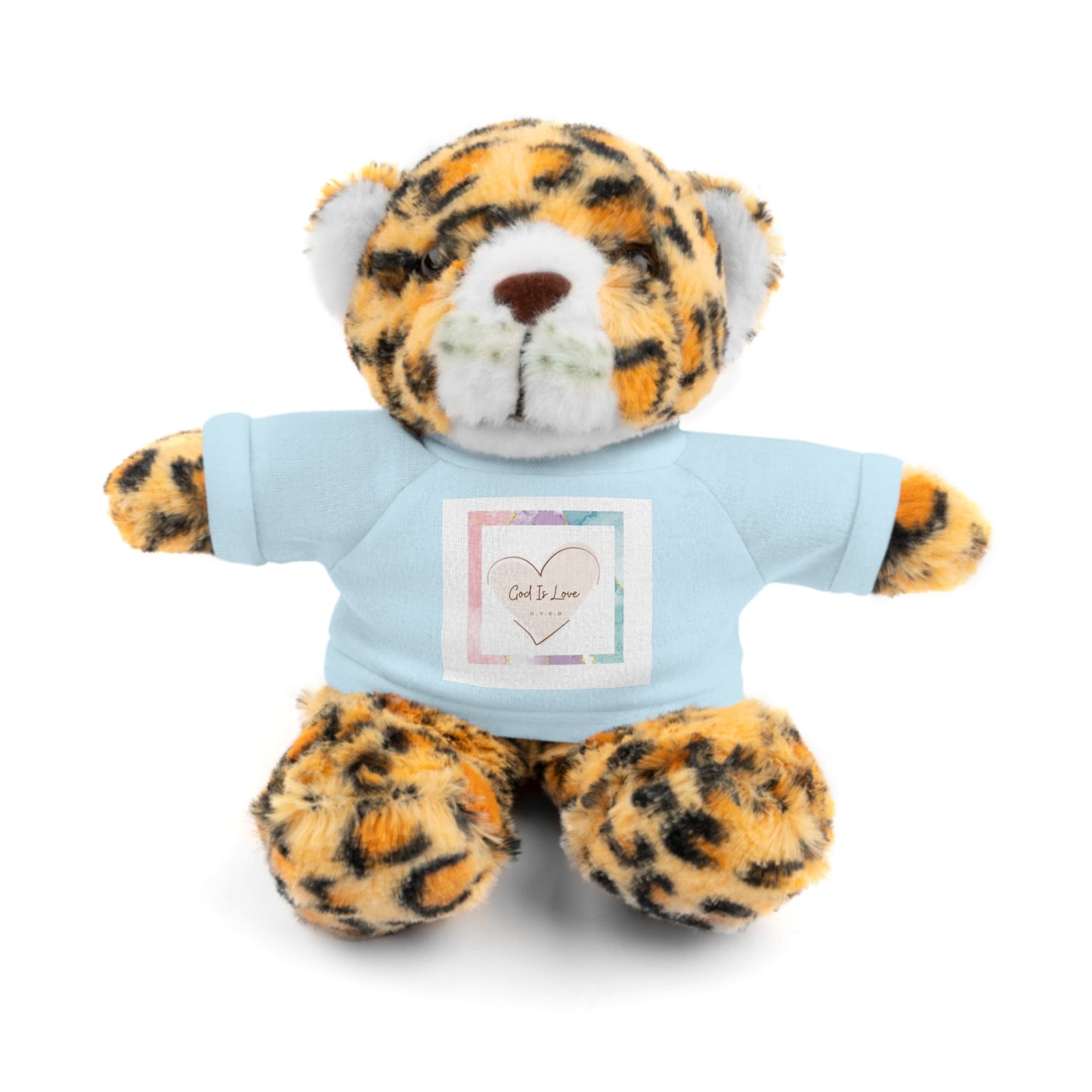 God is Love Stuffed Animals with Tee