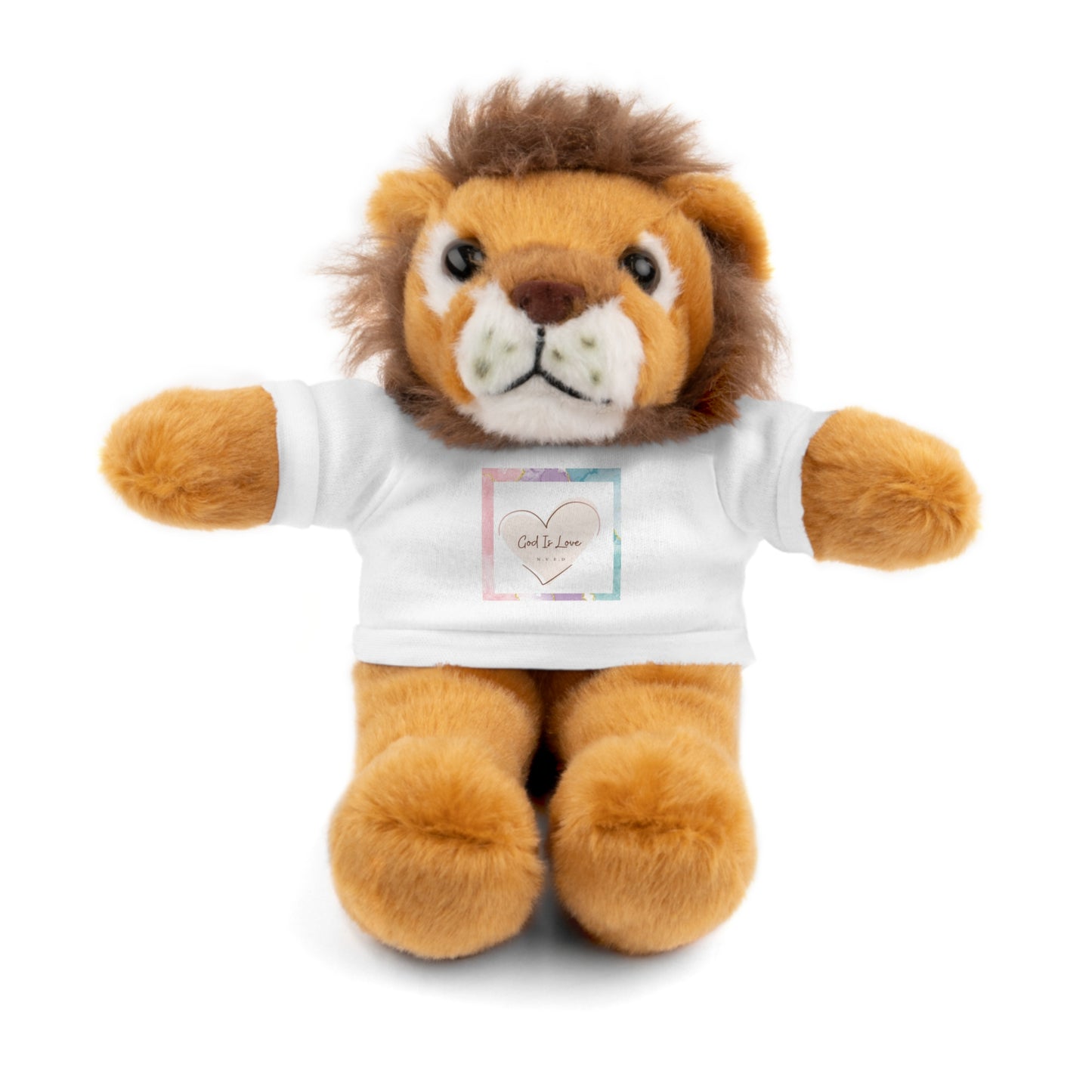God is Love Stuffed Animals with Tee