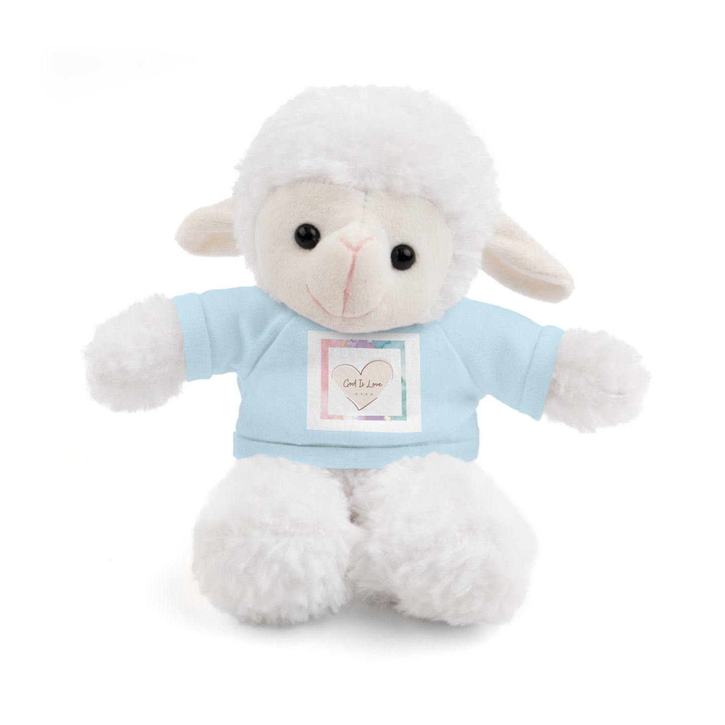 God is Love Stuffed Animals with Tee