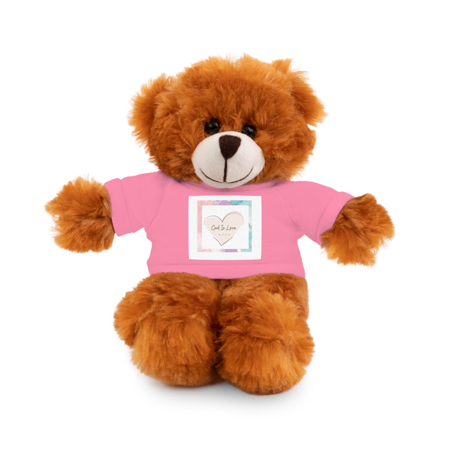 God is Love Stuffed Animals with Tee