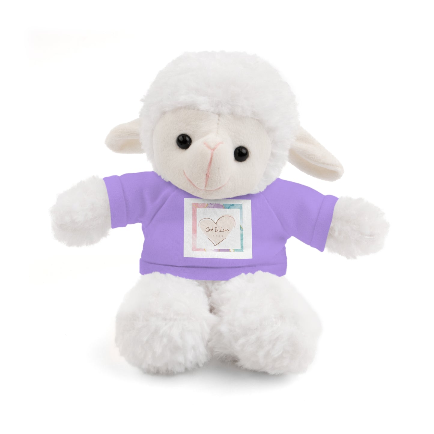 God is Love Stuffed Animals with Tee
