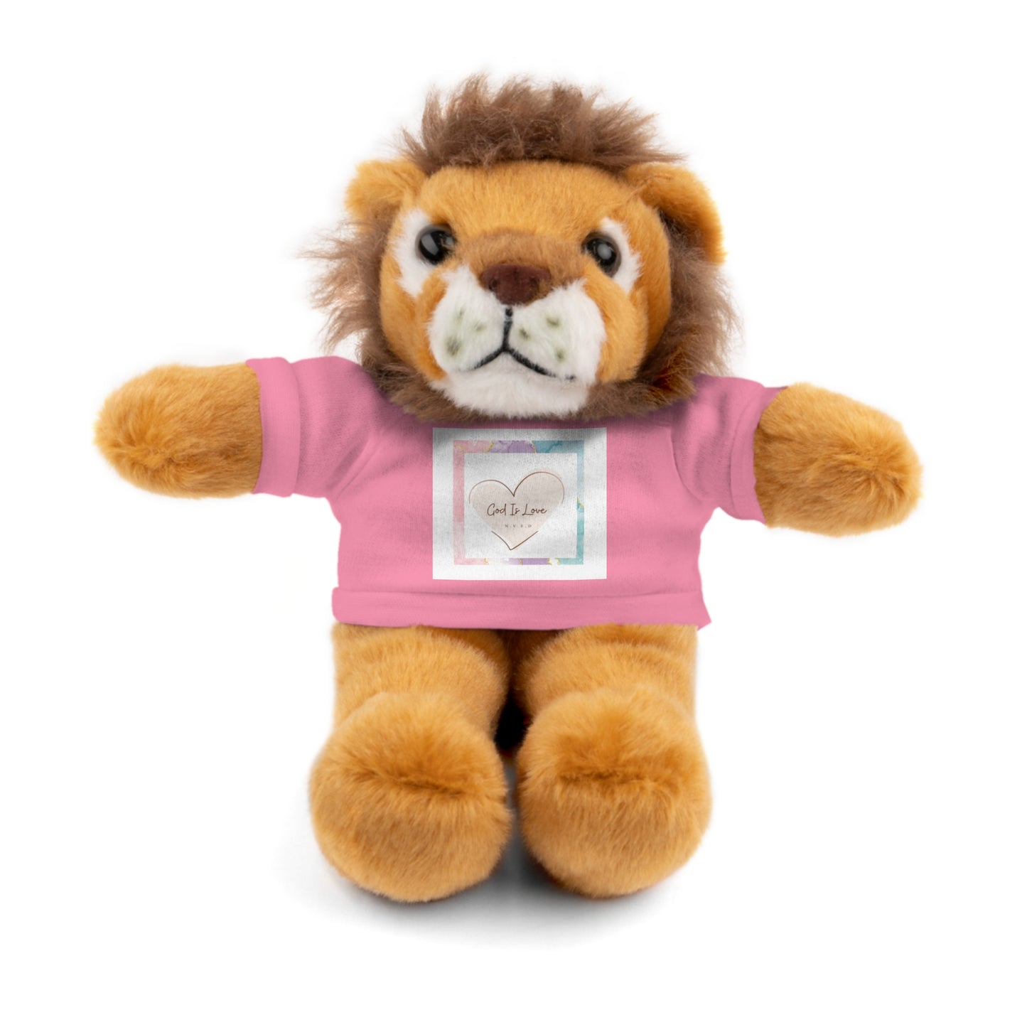 God is Love Stuffed Animals with Tee