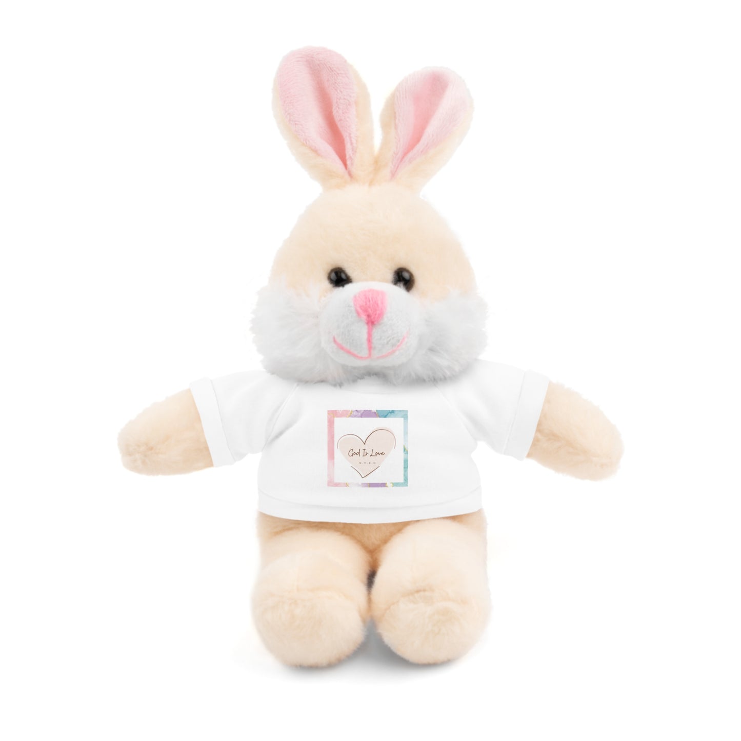 God is Love Stuffed Animals with Tee