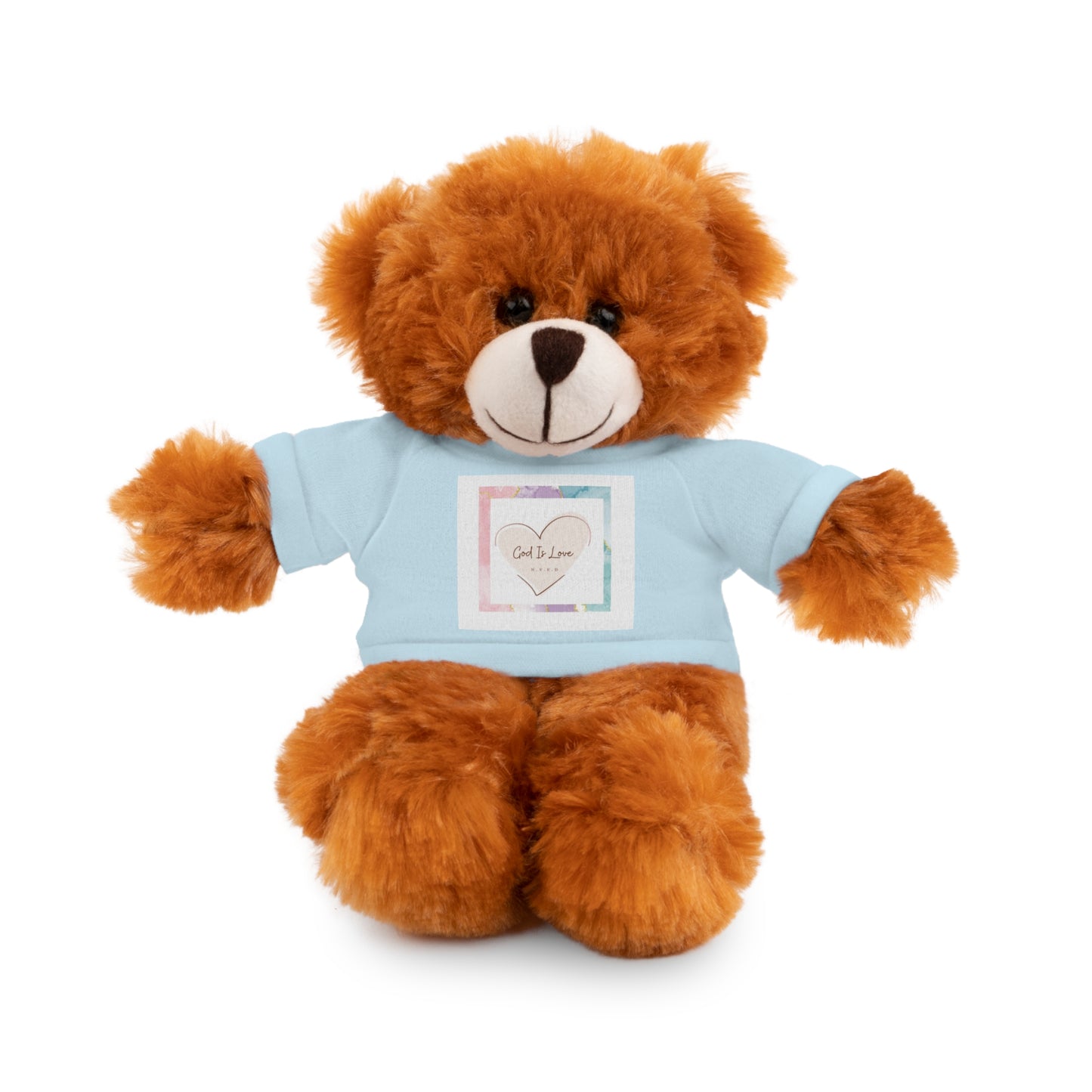 God is Love Stuffed Animals with Tee
