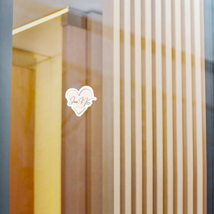 Jesus is King Kiss-Cut Vinyl Decals