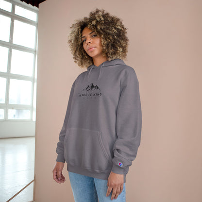 Jesus is King N.V.E.D Brand and Champion Hoodie Together!
