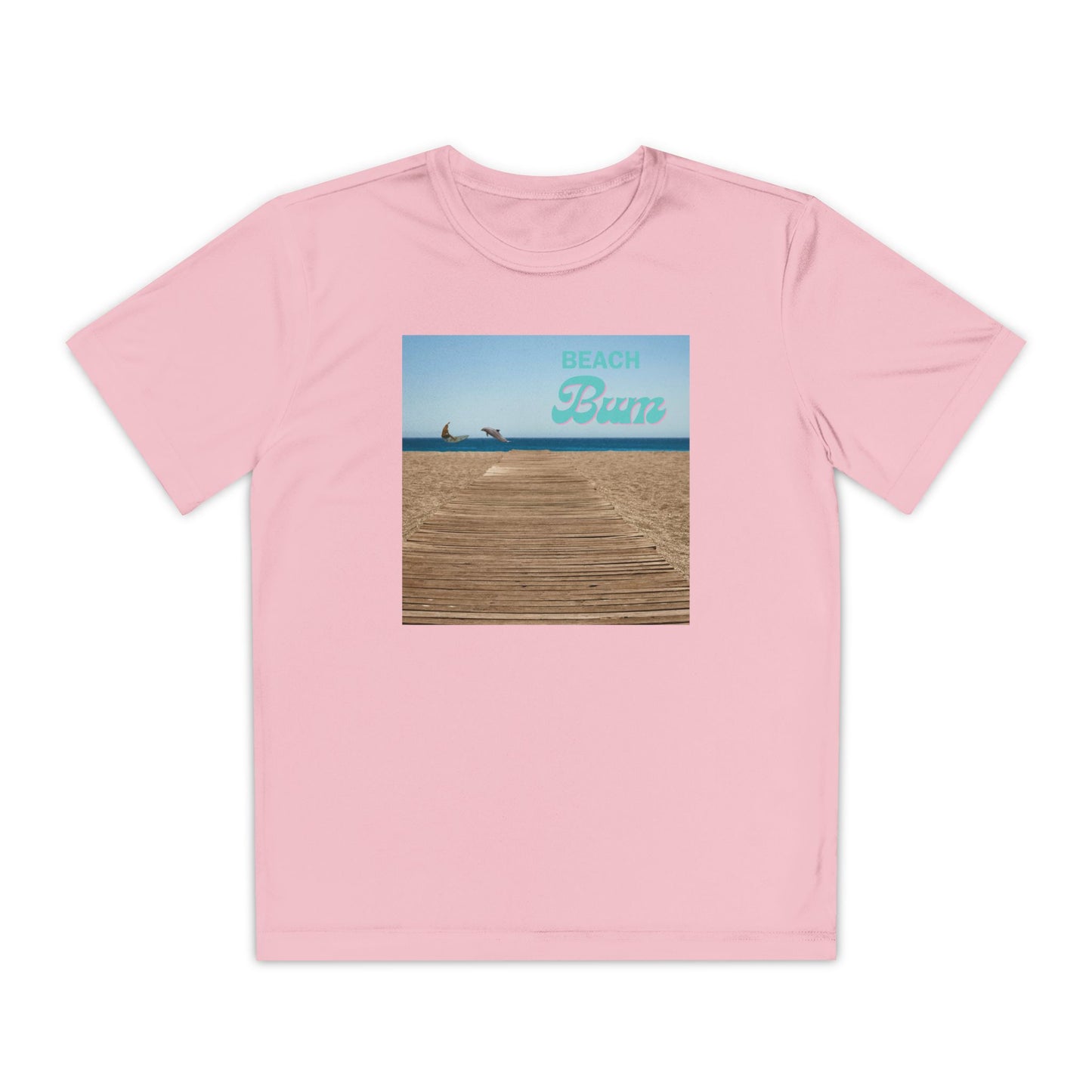 Beahc Bum T- Shirts Youth Competitor Tee