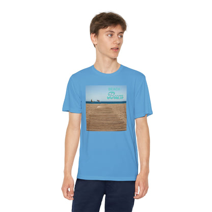 Beahc Bum T- Shirts Youth Competitor Tee