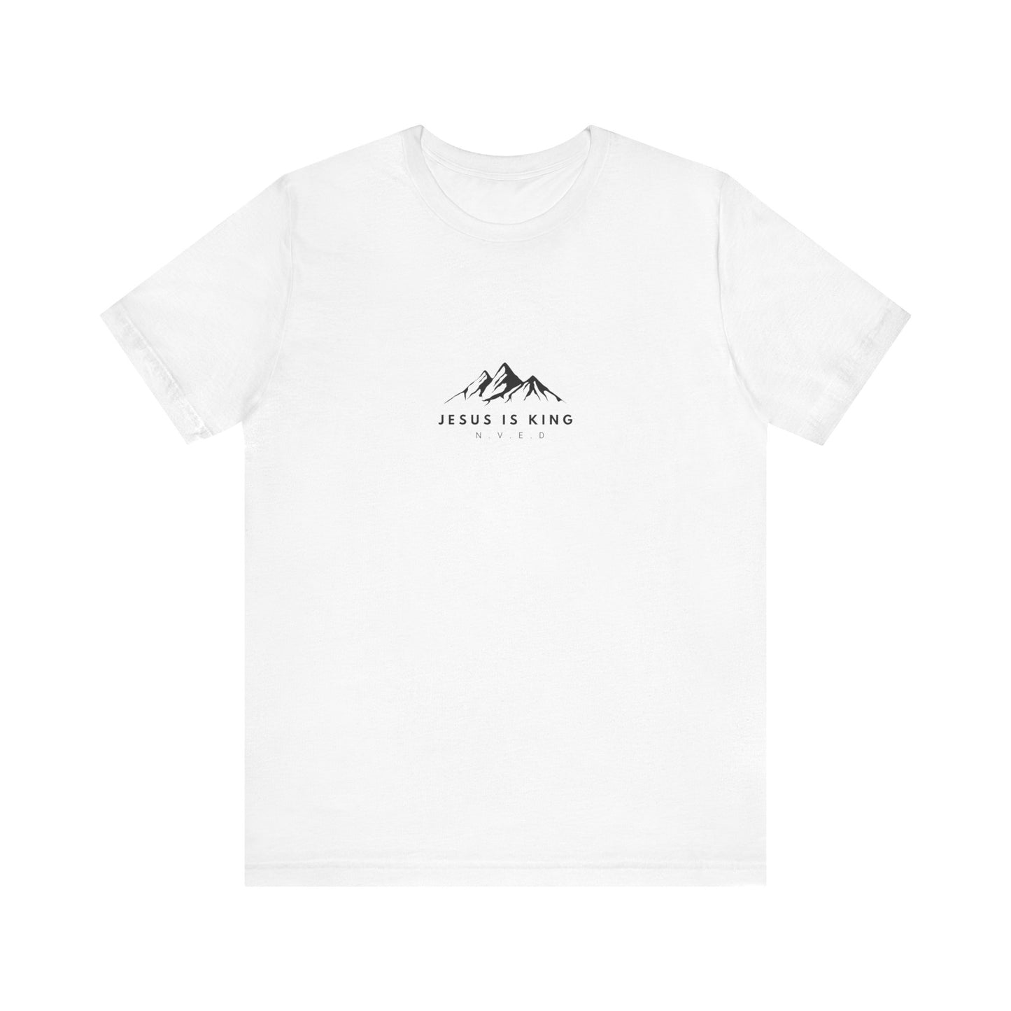 Unisex Jersey Short Sleeve Tee Jesus Is King