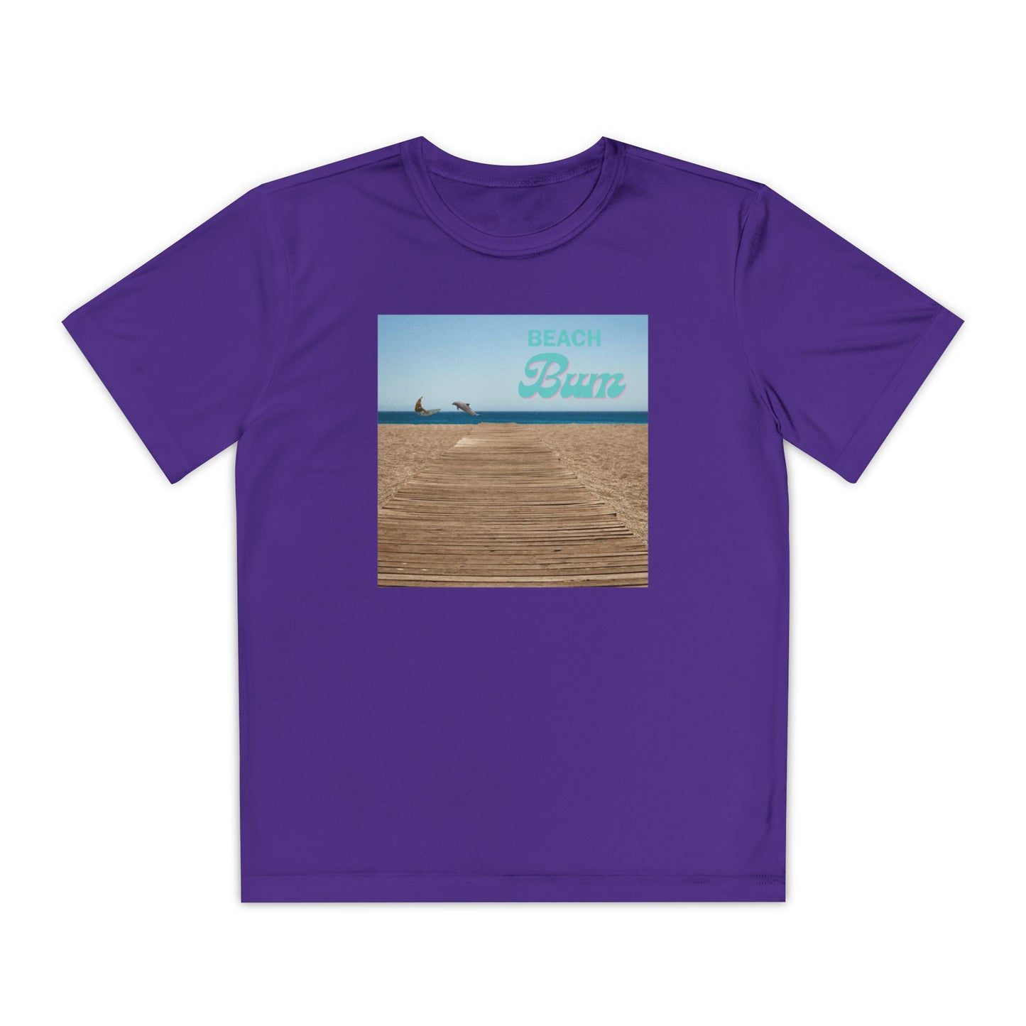 Beahc Bum T- Shirts Youth Competitor Tee