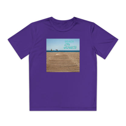 Beahc Bum T- Shirts Youth Competitor Tee
