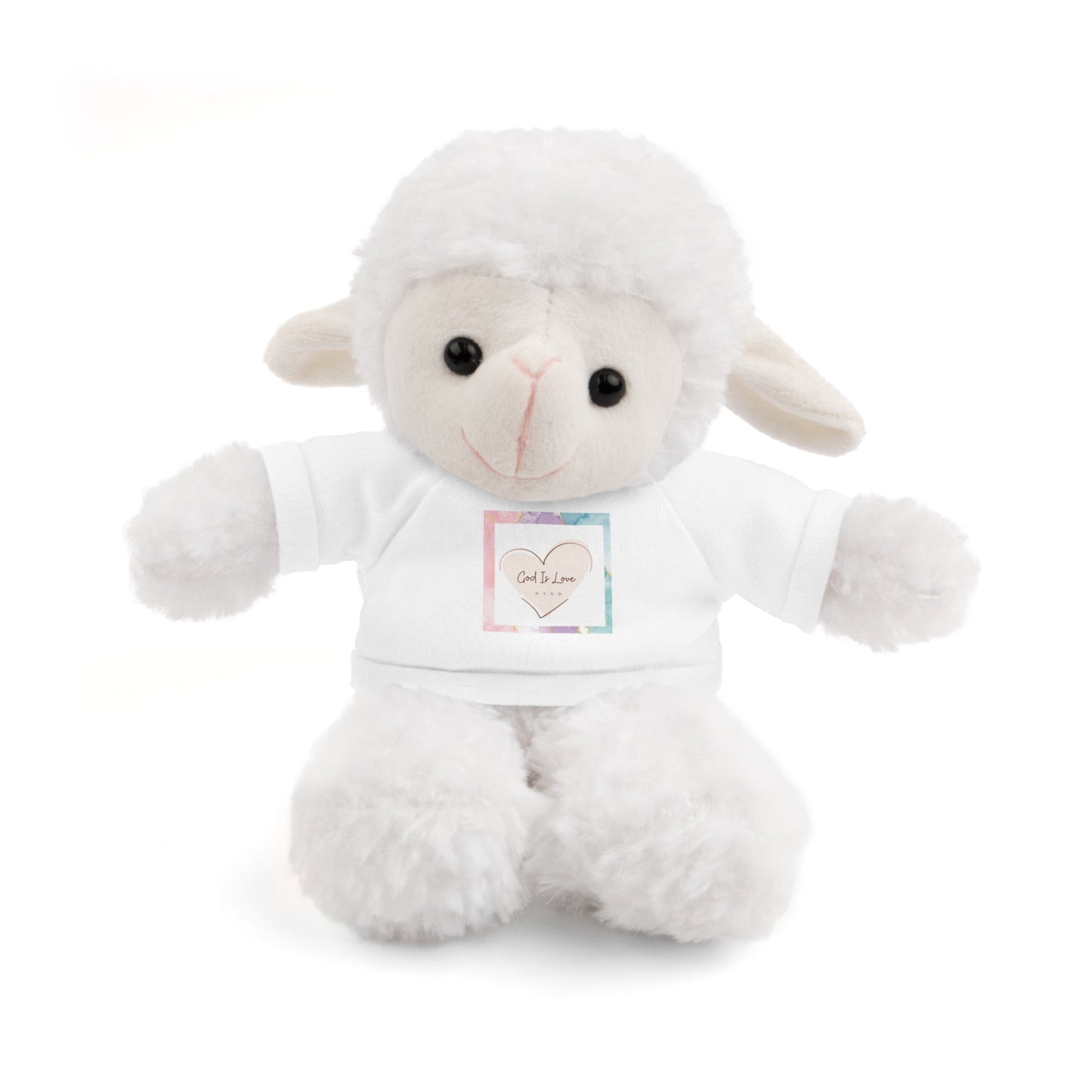 God is Love Stuffed Animals with Tee