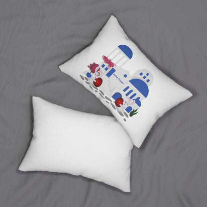 Kalo Pasxa Spun Polyester Lumbar Pillow Happy Easter Greek