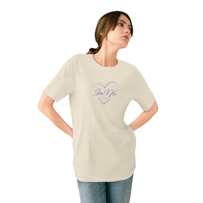 Jesus is King  N.V.E.D made with love Organic Staple T-shirt