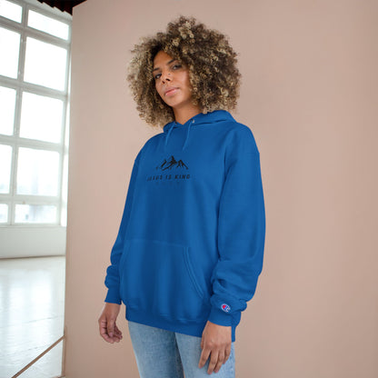 Jesus is King N.V.E.D Brand and Champion Hoodie Together!