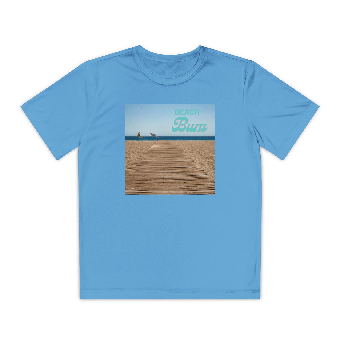 Beahc Bum T- Shirts Youth Competitor Tee