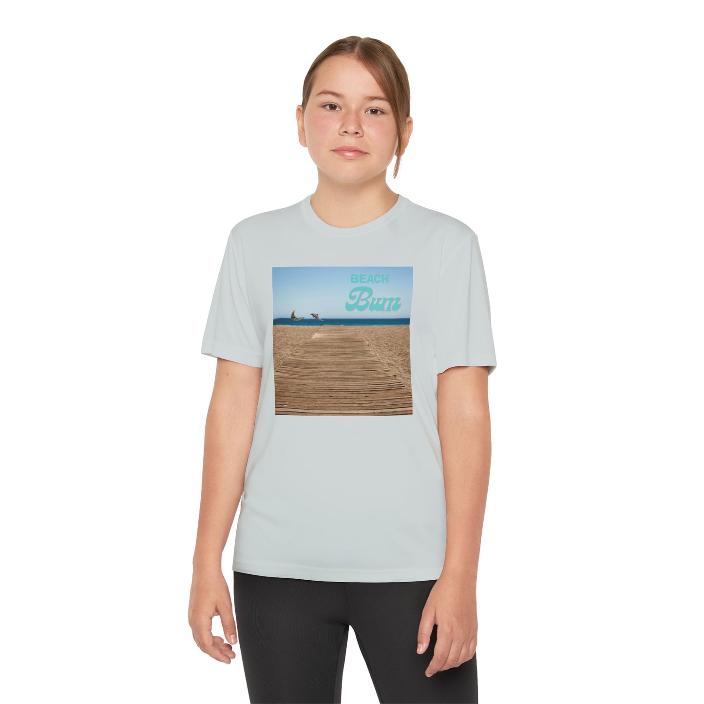 Beahc Bum T- Shirts Youth Competitor Tee