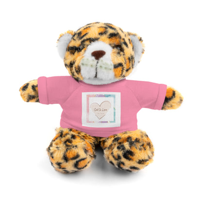 God is Love Stuffed Animals with Tee