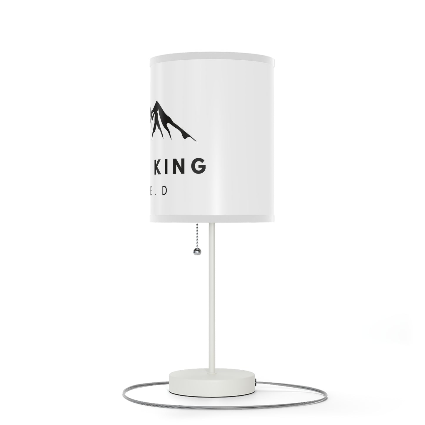 Jesus Is King Lamp on a Stand, US|CA plug