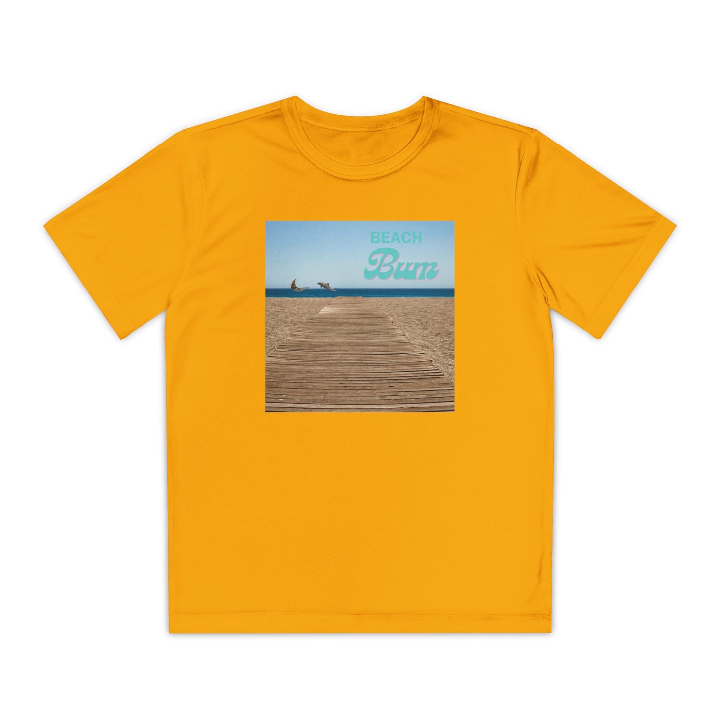 Beahc Bum T- Shirts Youth Competitor Tee