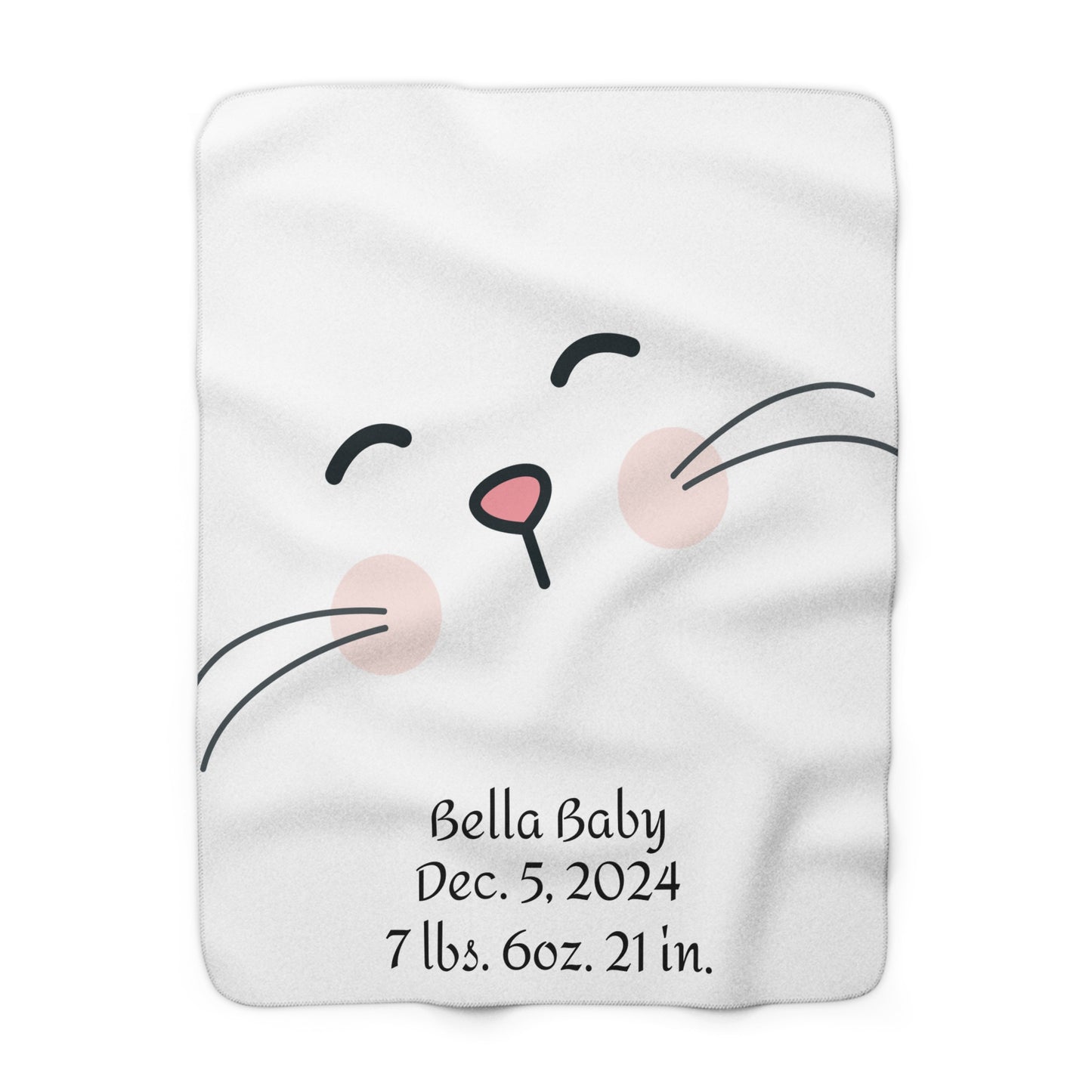 Newborn Baby Sherpa Fleece Blanket