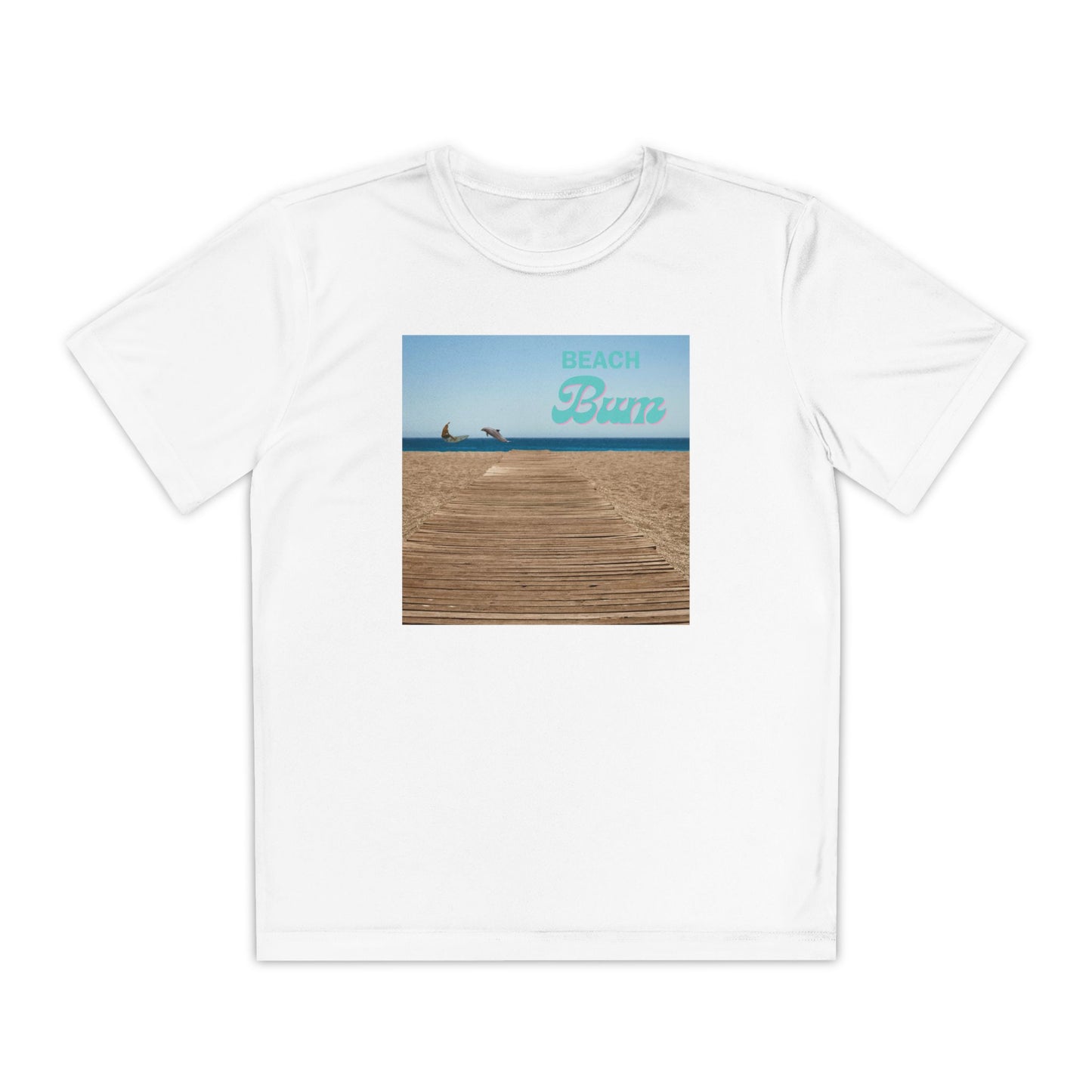 Beahc Bum T- Shirts Youth Competitor Tee