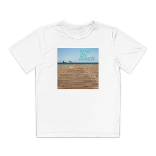 Beahc Bum T- Shirts Youth Competitor Tee
