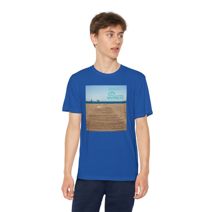 Beahc Bum T- Shirts Youth Competitor Tee