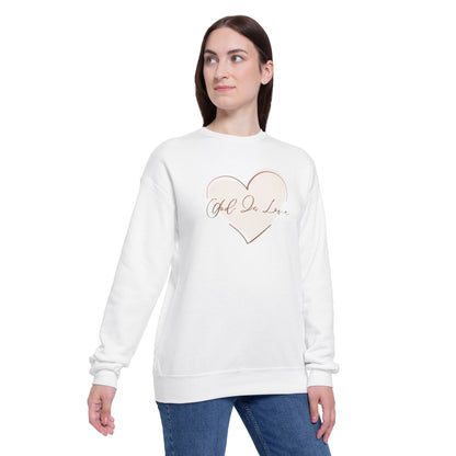 God Is Love Sweatshirt Cozy