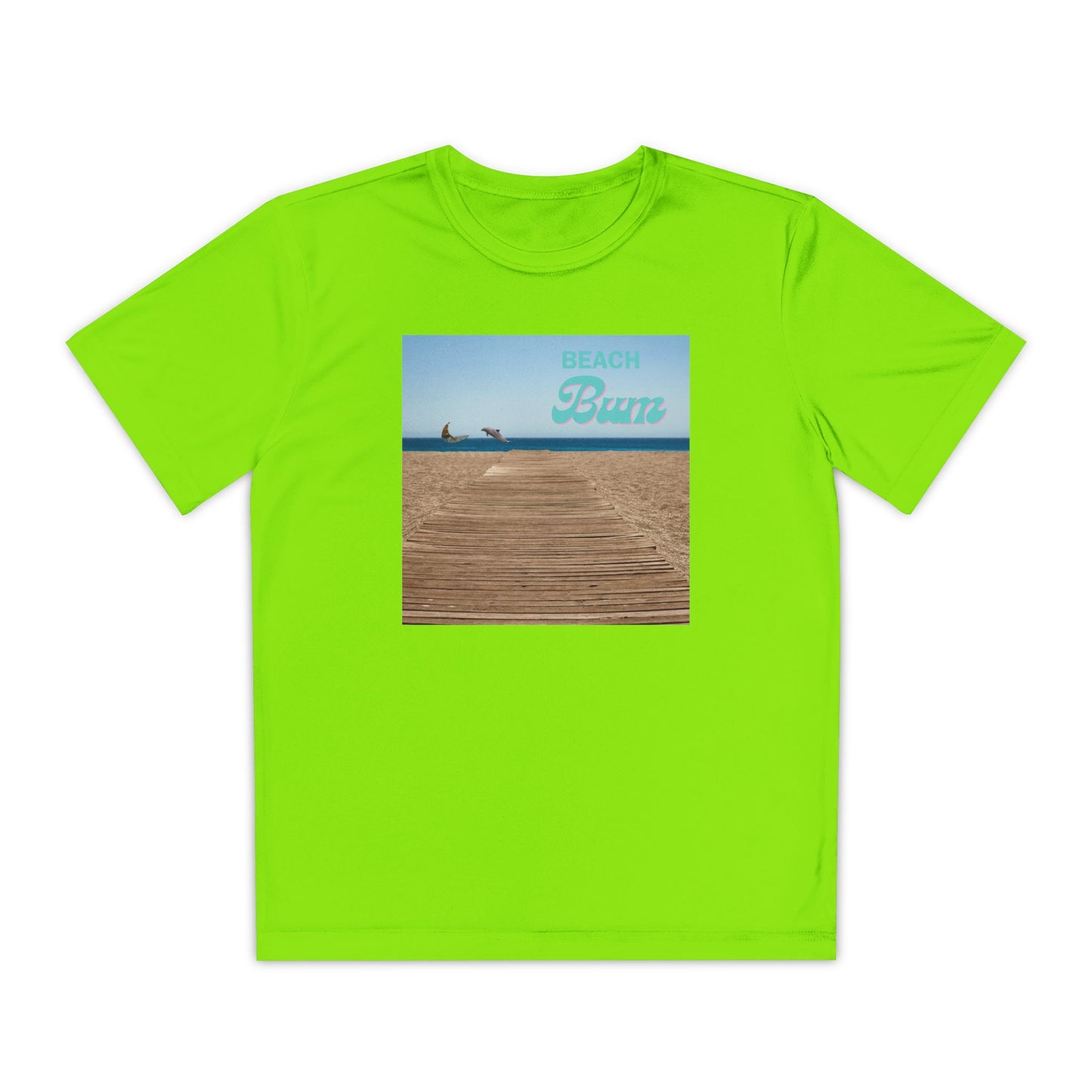 Beahc Bum T- Shirts Youth Competitor Tee