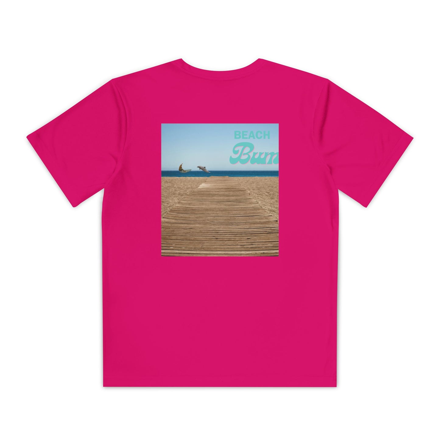 Beahc Bum T- Shirts Youth Competitor Tee