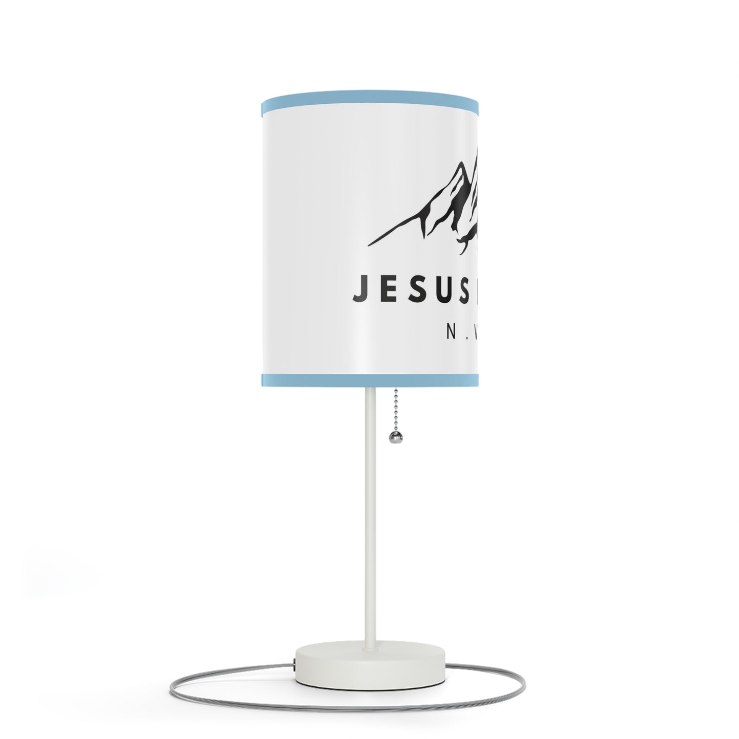 Jesus Is King Lamp on a Stand, US|CA plug