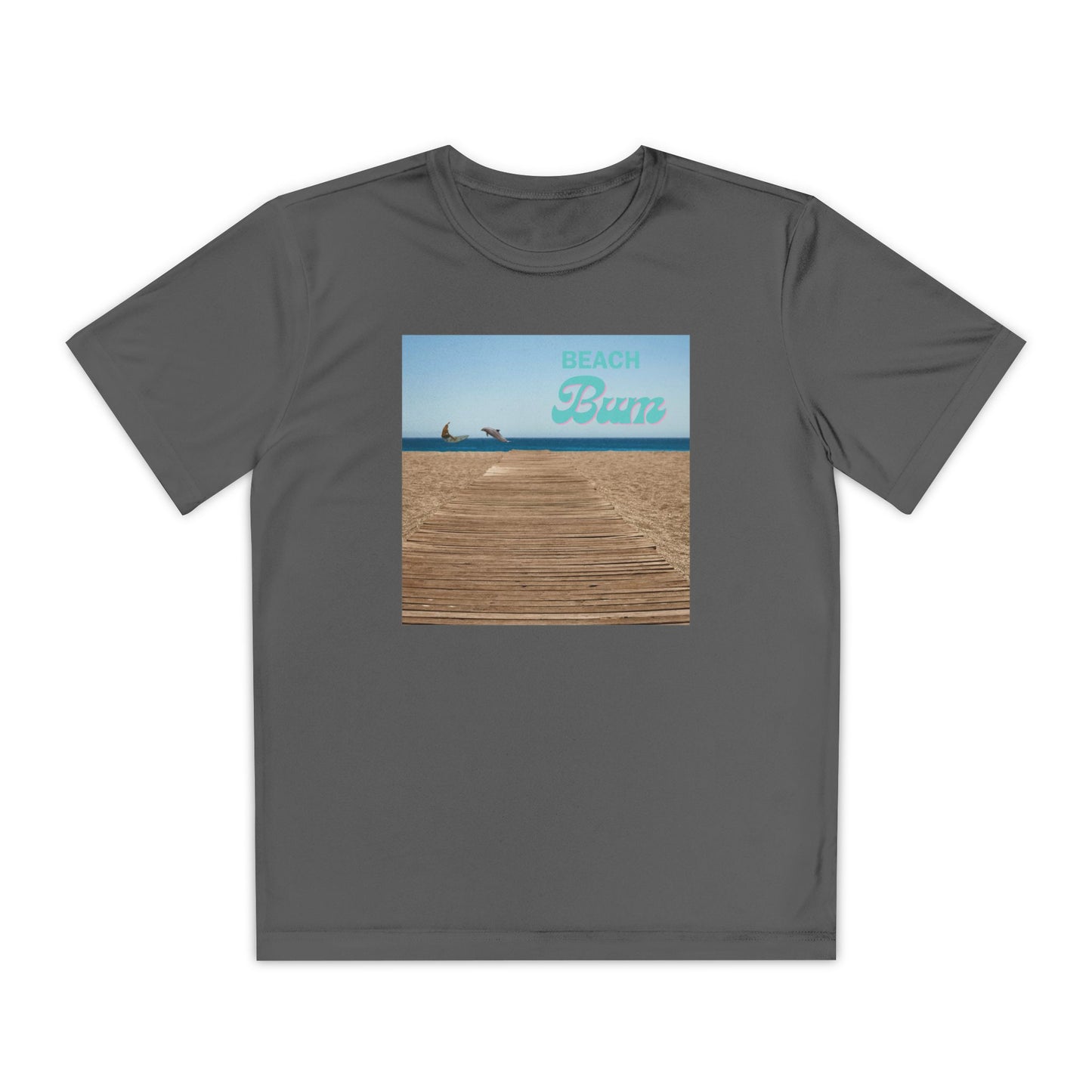 Beahc Bum T- Shirts Youth Competitor Tee