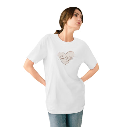 Jesus is King  N.V.E.D made with love Organic Staple T-shirt