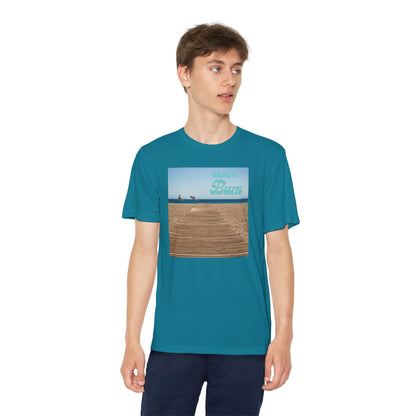 Beahc Bum T- Shirts Youth Competitor Tee