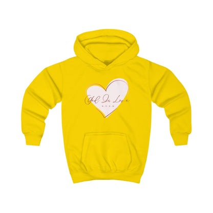God Is Love Heart Kids Hoodie