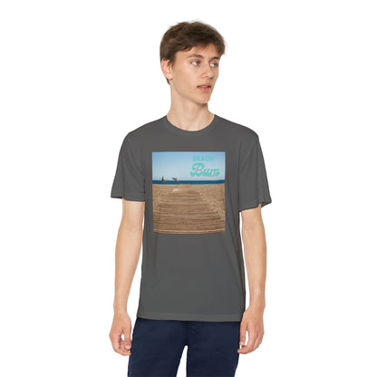 Beahc Bum T- Shirts Youth Competitor Tee