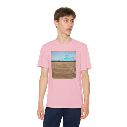 Beahc Bum T- Shirts Youth Competitor Tee