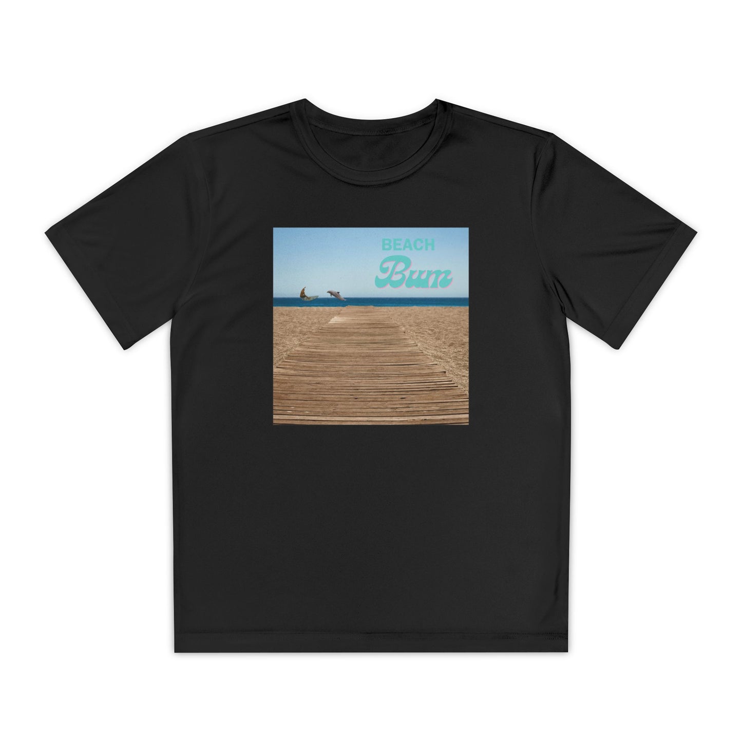 Beahc Bum T- Shirts Youth Competitor Tee