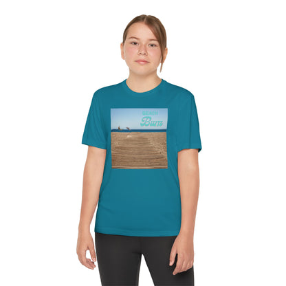 Beahc Bum T- Shirts Youth Competitor Tee
