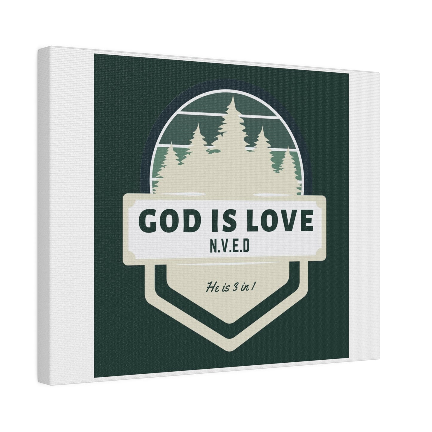 Matte Canvas, Stretched, 0.75"