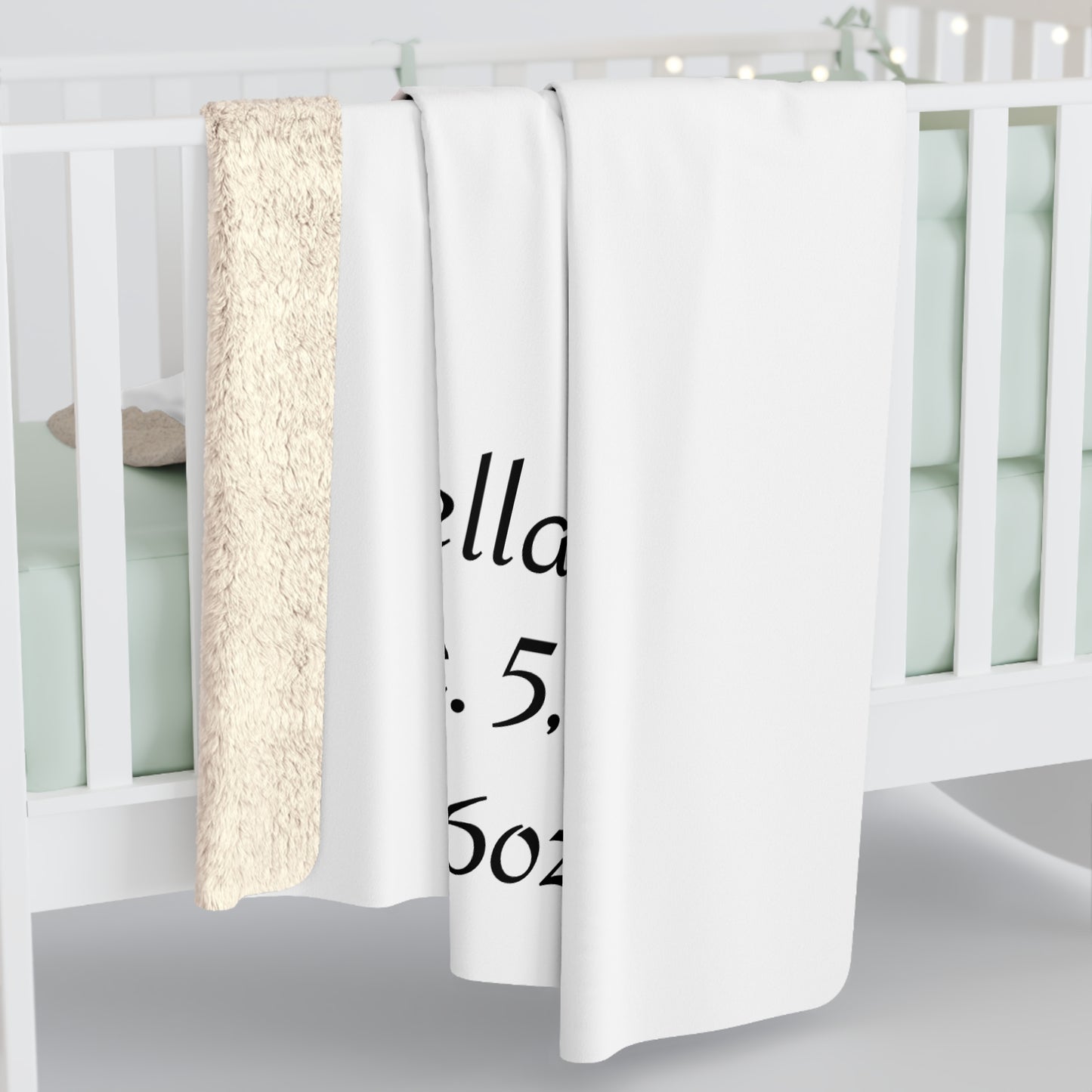 Newborn Baby Sherpa Fleece Blanket