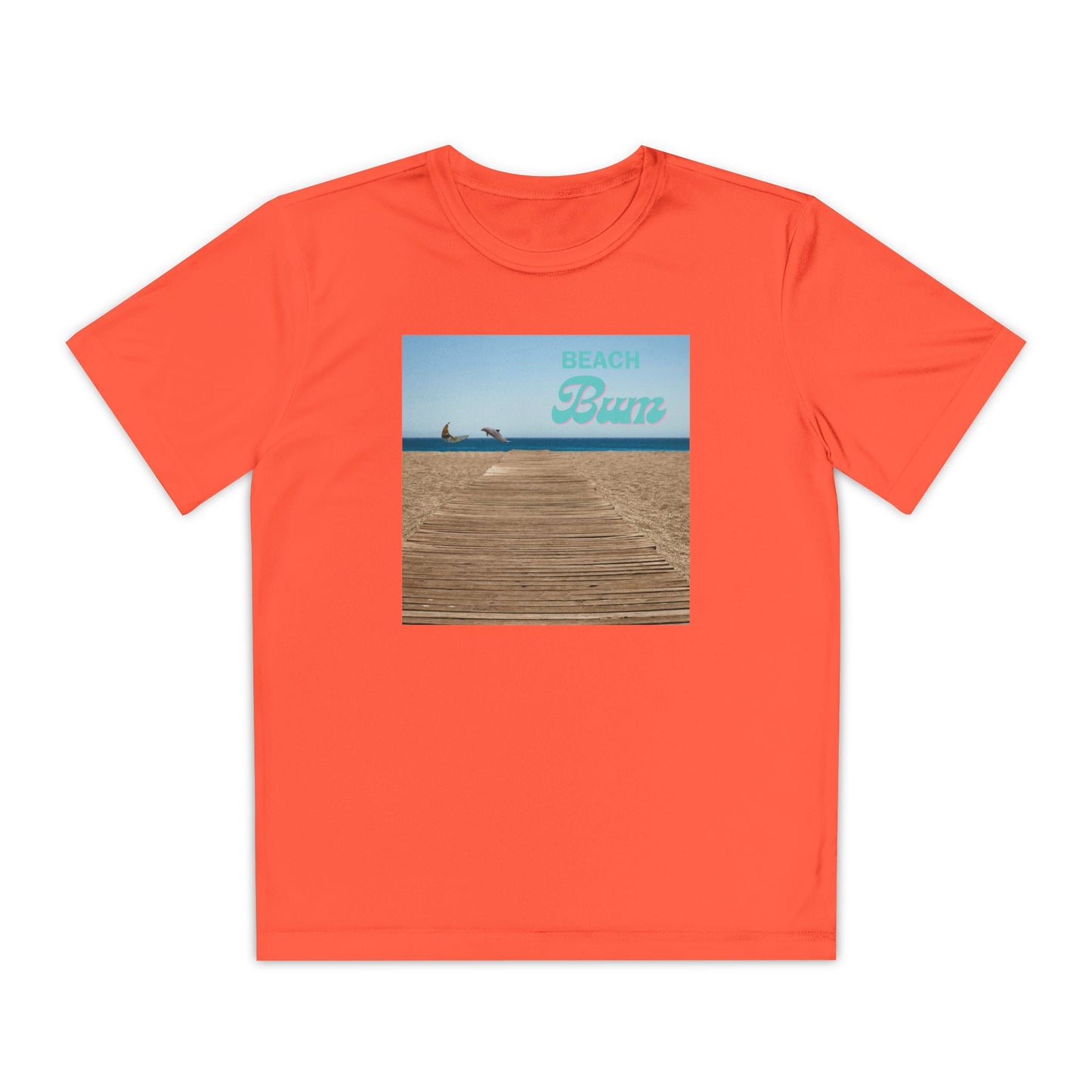 Beahc Bum T- Shirts Youth Competitor Tee