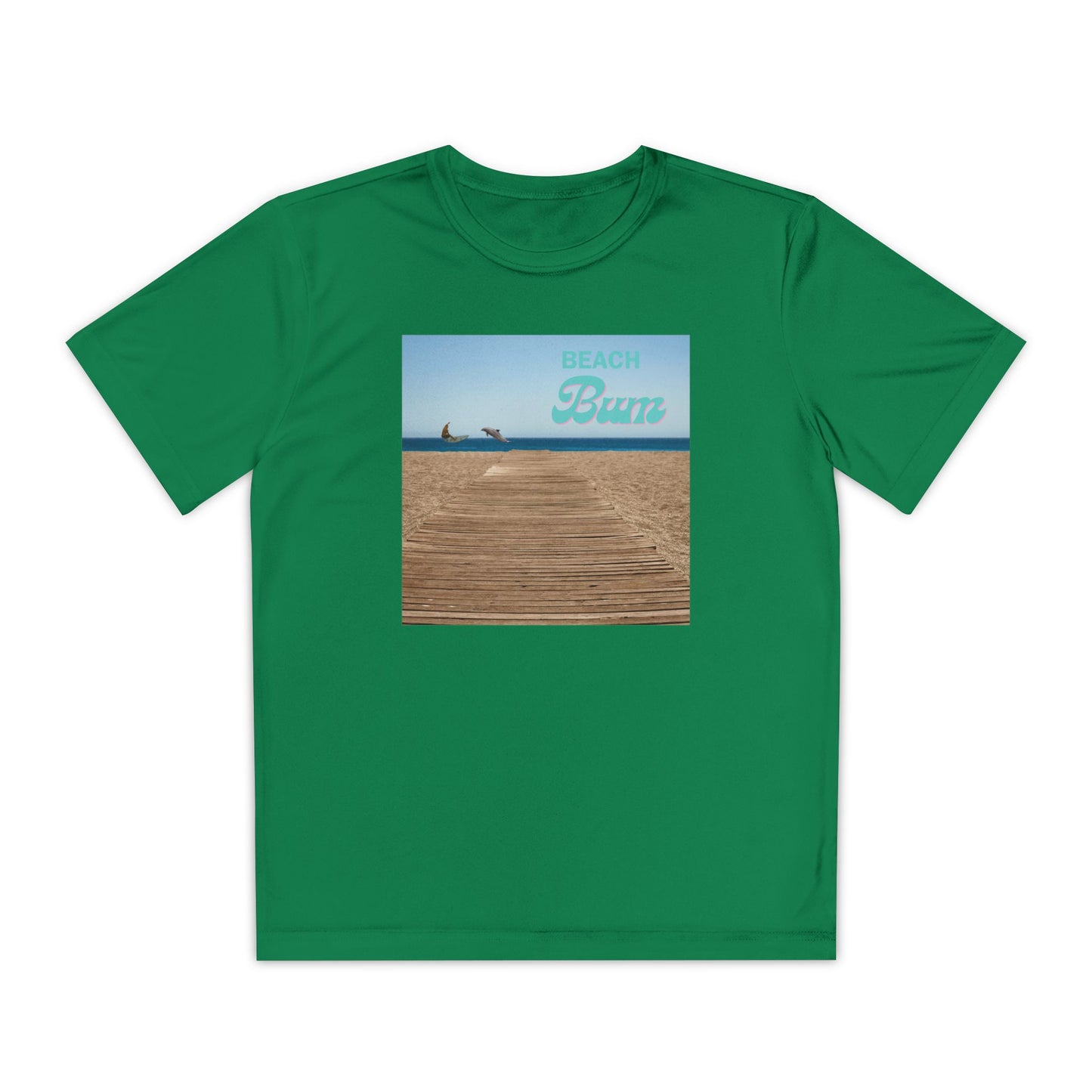 Beahc Bum T- Shirts Youth Competitor Tee